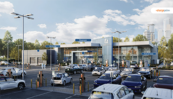 Auto dealership 3D tour image